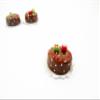 Dollhouse Miniature 1 Cake 2 cm Christmas Seasonal Dollhouse Food Supply 14941 view 3