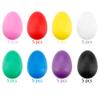 Augshy 40PCS Plastic Egg Shakers Percussion Musical Maracas Easter Eggs with a Storage Bag for Music Learning DIY Painting view 2