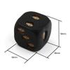 Charmgle Black Skull Dice Halloween Dice Scary Party Gaming Skeleton Dice Novelty Decor for Club Pub Home 1 Set of 5pcs view 4