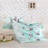 100% Cotton Baby Bedding Set, Toddlers Crib Bedding for Baby Girls, Duvet Cover Set, Animals Elephant Cats Panda Giraffe Penguins Unicorn Themed, 4 Pieces (Multi Panda) view 2