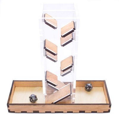 C4Labs Classic Dueling Dice Tower Classic - Natural