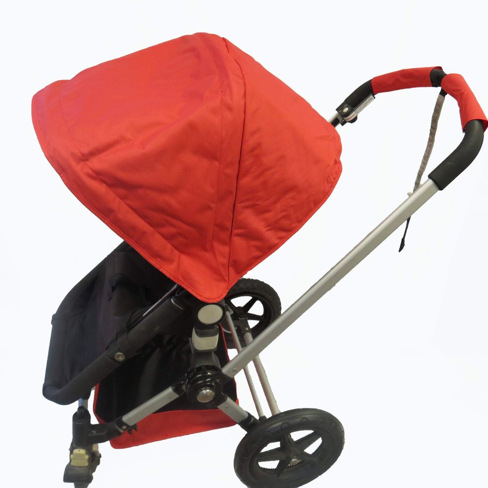 Replacement Parts/Accessories to fit Bugaboo Strollers and Car Seats Products for Babies, Toddlers, and Children (Red Bundle A1)