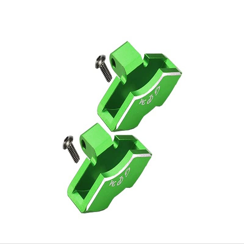 GPM For Traxxas Unlimited Desert Racer 4X4 (#85076-4) Upgrade Parts Aluminum Front/Rear Brake Caliper - 1Pr Set Green