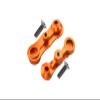Aluminum Stabilizing Mount For Steering Assembly For LOSI 1:6 4WD Super Baja Rey LOS05013 / Super Baja Rey 2.0 LOS05021 Upgrades - Orange view 1