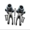 Aluminum Front Knuckle Arms For Arrma 1:10 GRANITE/BIG ROCK 3S / BIG ROCK V3 3S / VORTEKS 3S - 1Pr Set Gray Silver view 1