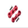 Aluminum Stabilizing Mount For Steering Assembly For LOSI 1:6 4WD Super Baja Rey LOS05013 / Super Baja Rey 2.0 LOS05021 Upgrades - Red view 1