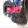 Aluminum Front Knuckle Arms For Arrma 1:10 GRANITE/BIG ROCK 3S / BIG ROCK V3 3S / VORTEKS 3S - 1Pr Set Black view 2