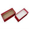 Guardhouse 4 " Single Row Storage Box for 2" Paper and Plastic Coin Holders 6 Pack Red view 3