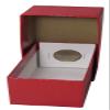 Guardhouse 4 " Single Row Storage Box for 2" Paper and Plastic Coin Holders 6 Pack Red view 4