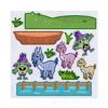 3 Billy Goats Gruff Troll Bridge Felt Play Art Set Flannel Board Story Storyboard Pieces view 2