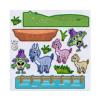 3 Billy Goats Gruff Troll Bridge Felt Play Art Set Flannel Board Story Storyboard Pieces view 3