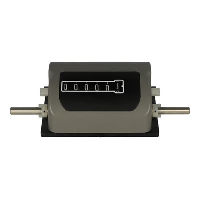 3602-001-TG | TRUMETER 1:1 Gear Ratio Revolution Counter, TOP Going, Full Figures, NO Decimal Place, Blank Units