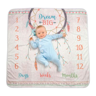 Lillian Rose Dream Big Boho Baby Blanket