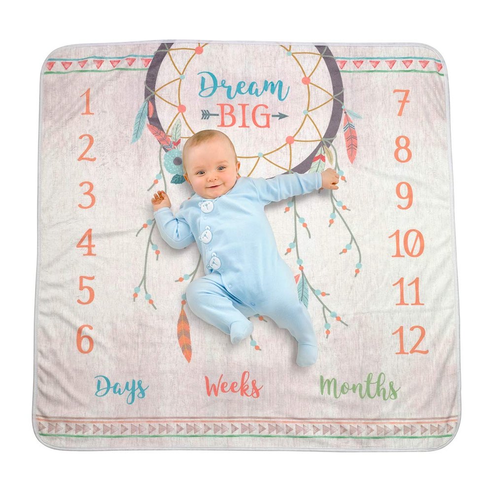 Lillian Rose Dream Big Boho Baby Blanket