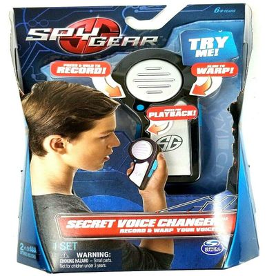 Spy Gear Secret Voice Changer Record and warp Your Voice