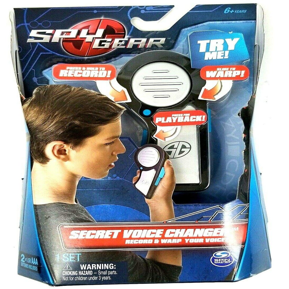 Spy Gear Secret Voice Changer Record and warp Your Voice