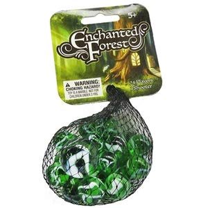 Mega Fun Enchanted Forest Marbles (1 Shooter, 24 Players)