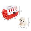 HEY! PLAY! Kids Veterinary Set-11 Piece Complete Toy Set-Pretend Play Set with Animal Medical Supplies, Plush Dog, and Carrier for Boys and Girls view 2