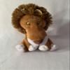 Aunt Sandy's Sewing Weighted Buddy, White Leopard, Tiger, Lion with 2 lbs, Weighted Stuffed Animal, Washable Plush Buddy view 2