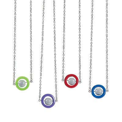 Fun Express Fidget Necklaces, Set of 12 - Party Favors and Handouts