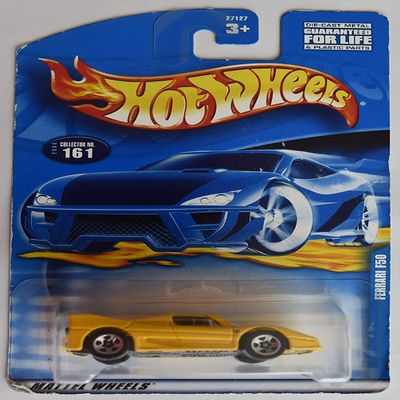 Hot Wheels Yellow Ferrari F50 #161