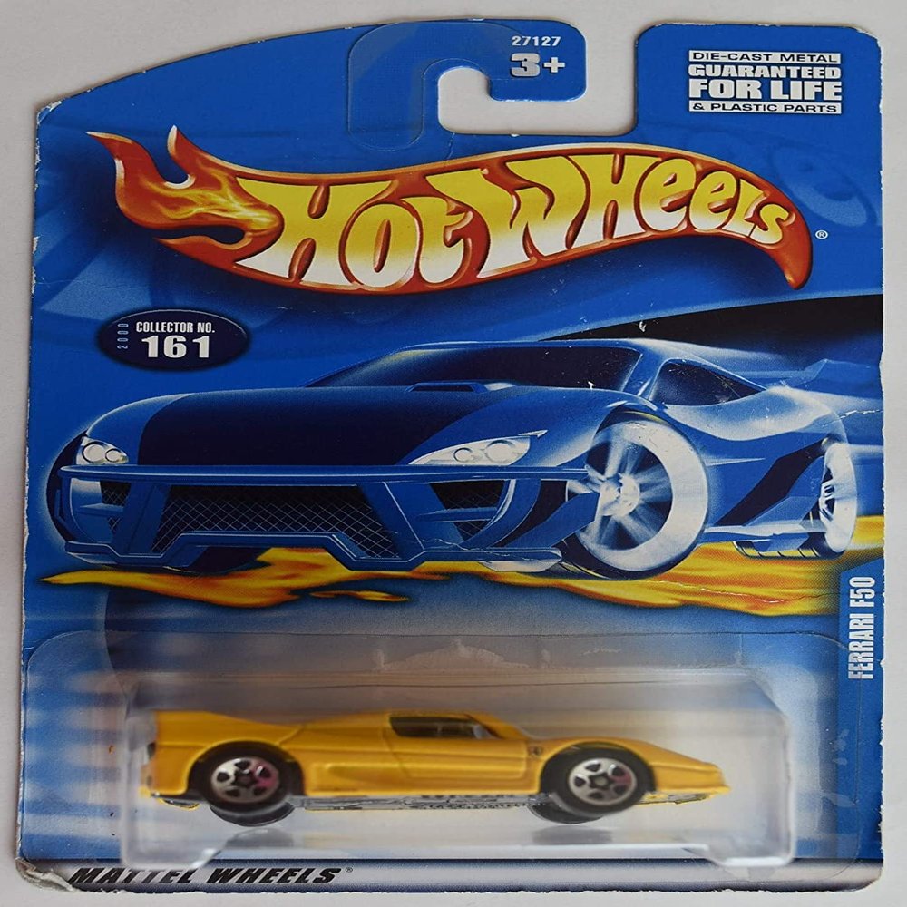 Hot Wheels Yellow Ferrari F50 #161