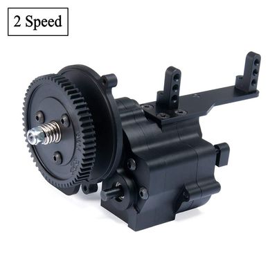RCLions CNC Aluminum 2 Speed Transmission Gearbox for Axial Wraith 90048 90018 90053 1/10 RC Crawler Car
