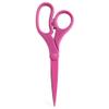 JAM PAPER Multi-Purpose Precision Scissors - 8 Inch - Fuchsia Pink - Ergonomic Handle & Stainless Steel Blades - Sold Individually view 1