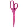 JAM PAPER Multi-Purpose Precision Scissors - 8 Inch - Fuchsia Pink - Ergonomic Handle & Stainless Steel Blades - Sold Individually view 2