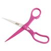 JAM PAPER Multi-Purpose Precision Scissors - 8 Inch - Fuchsia Pink - Ergonomic Handle & Stainless Steel Blades - Sold Individually view 3