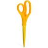 JAM PAPER Multi-Purpose Precision Scissors - 8 Inch - Yellow - Ergonomic Handle & Stainless Steel Blades - Sold Individually view 2