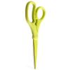 JAM PAPER Multi-Purpose Precision Scissors - 8 Inch - Neon Lime Green - Ergonomic Handle & Stainless Steel Blades - Sold Individually view 2