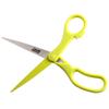 JAM PAPER Multi-Purpose Precision Scissors - 8 Inch - Neon Lime Green - Ergonomic Handle & Stainless Steel Blades - Sold Individually view 3