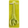 JAM PAPER Multi-Purpose Precision Scissors - 8 Inch - Neon Lime Green - Ergonomic Handle & Stainless Steel Blades - Sold Individually view 4