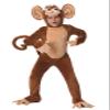 Fun Costumes Child Funky Monkey Outfit - Large - Brown view 1