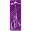 JAM PAPER Multi-Purpose Precision Scissors - 8 Inch - Purple - Ergonomic Handle & Stainless Steel Blades - Sold Individually view 4