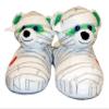 Build A Bear Build-A-Bear Assorted Kids Cute Slip-On Slippers (Medium 12-13, Mummy Bear White) view 1