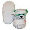 Build A Bear Build-A-Bear Assorted Kids Cute Slip-On Slippers (Medium 12-13, Mummy Bear White) view 3