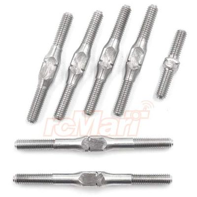 Yeah Racing Titanium Turnbuckle Set for Xpress Execute XQ1 XQ1S #XPXQ-013