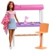 Barbie Doll & Furniture Set, Loft Bed with Transforming Bunk Beds view 1