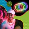 Windy City Novelties 22 Glow Stick Necklaces  50 Pack for Summer Parties, Camping & July 4th Celebrations (Assorted) view 4