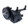 Aluminum 2 Speed Center Gearbox Transmission Case for 1/10 Axial Wraith 90018 90053 90048 RC Crawler Accessories, Black view 1