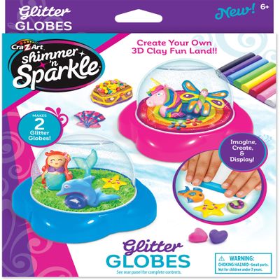 Cra-Z-Art Shimmer 'n Sparkle Glitter Globes