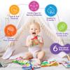 BabyBibi Cloth Books for Babies (Set of 6) - Premium Quality Soft Books for Babies. Touch and Feel Crinkle Paper. Cloth Books for Early Children's Development. view 3