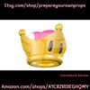 3D Printed Super Crown kit (Bowsette Peachette) view 4