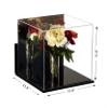 Better Display Cases Acrylic Collectible Wedding Flower Bouquet Display Case with Mirror and Wall Mount (A031) view 2