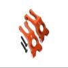 Aluminum Rear Knuckle Arm For Arrma 1:10 GRANITE/BIG ROCK 3S / BIG ROCK V3 3S / VORTEKS 3S - 1Pr Set Orange view 1