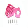GPM For Traxxas E-Revo 2.0 VXL Brushless (86086-4) Upgrade Parts Aluminum Motor Plate With Heat Sink Fins - 1Pc Set Red view 1