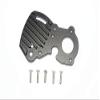 GPM For Traxxas E-Revo 2.0 VXL Brushless (86086-4) Upgrade Parts Aluminum Motor Plate With Heat Sink Fins - 1Pc Set Black view 1