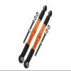 1/10 Baja Rey 4WD Desert Truck (LOS03008) Upgrade Parts Aluminum Front Turnbuckle For Steering - 1Pr Set Orange view 1